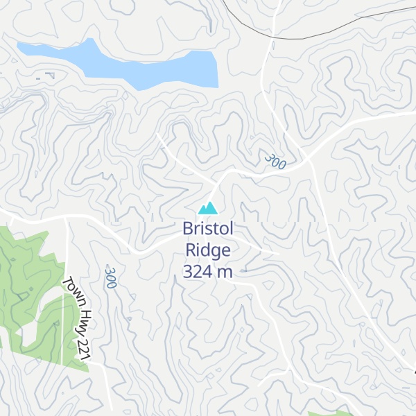Map of Bristol Ridge