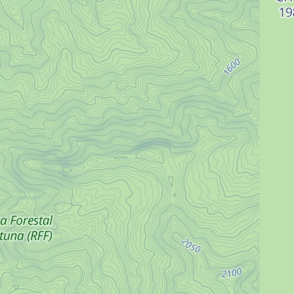 Map of Cerro Pata de Macho