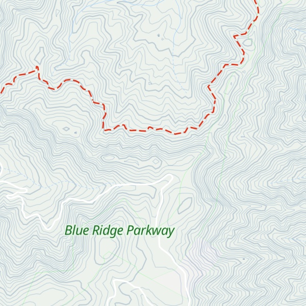Map of Big Laurel Mountain