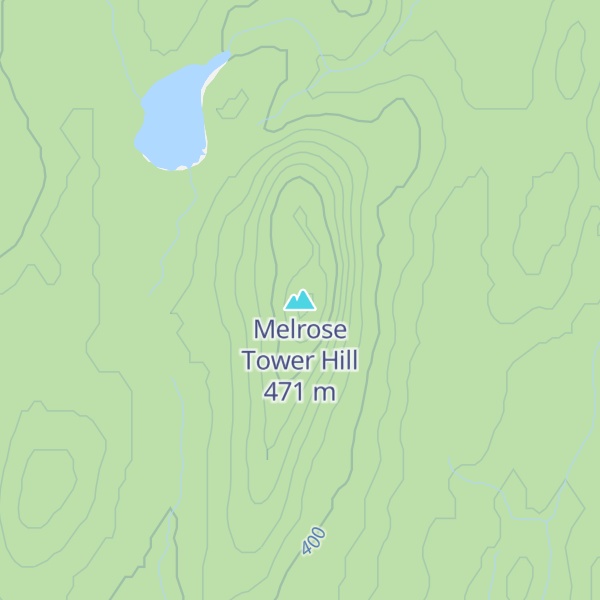 Map of Melrose Tower Hill