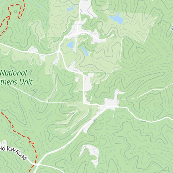 Map of Dugan Ridge