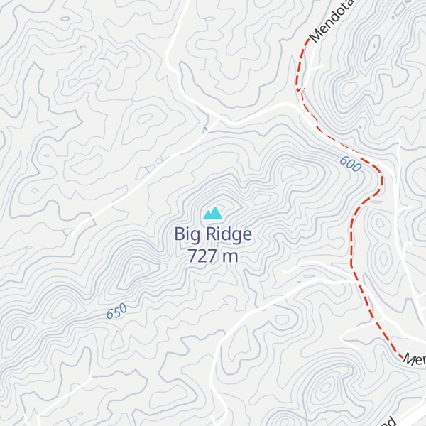 Map of Big Ridge