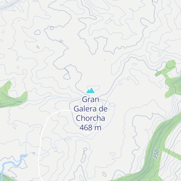 Map of Gran Galera de Chorcha