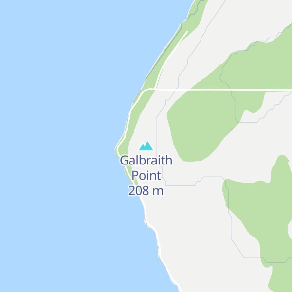 Map of Galbraith Point