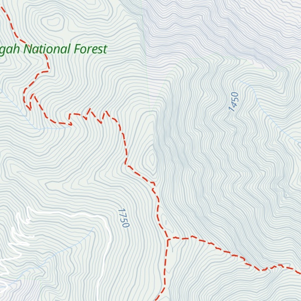 Map of Celo Knob