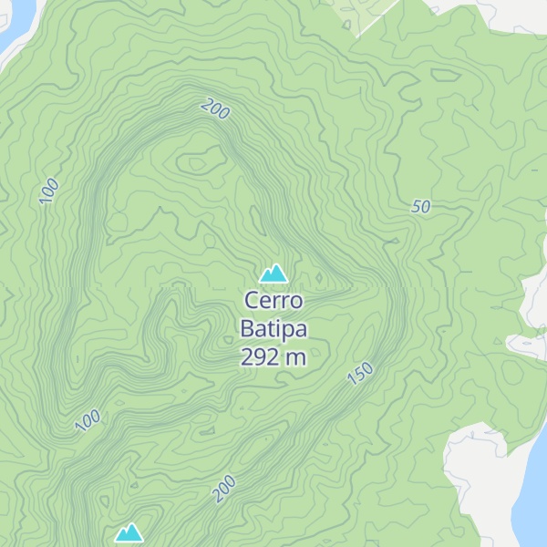 Map of Cerro Batipa