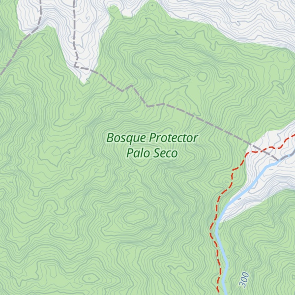 Map of Cerro Miramar