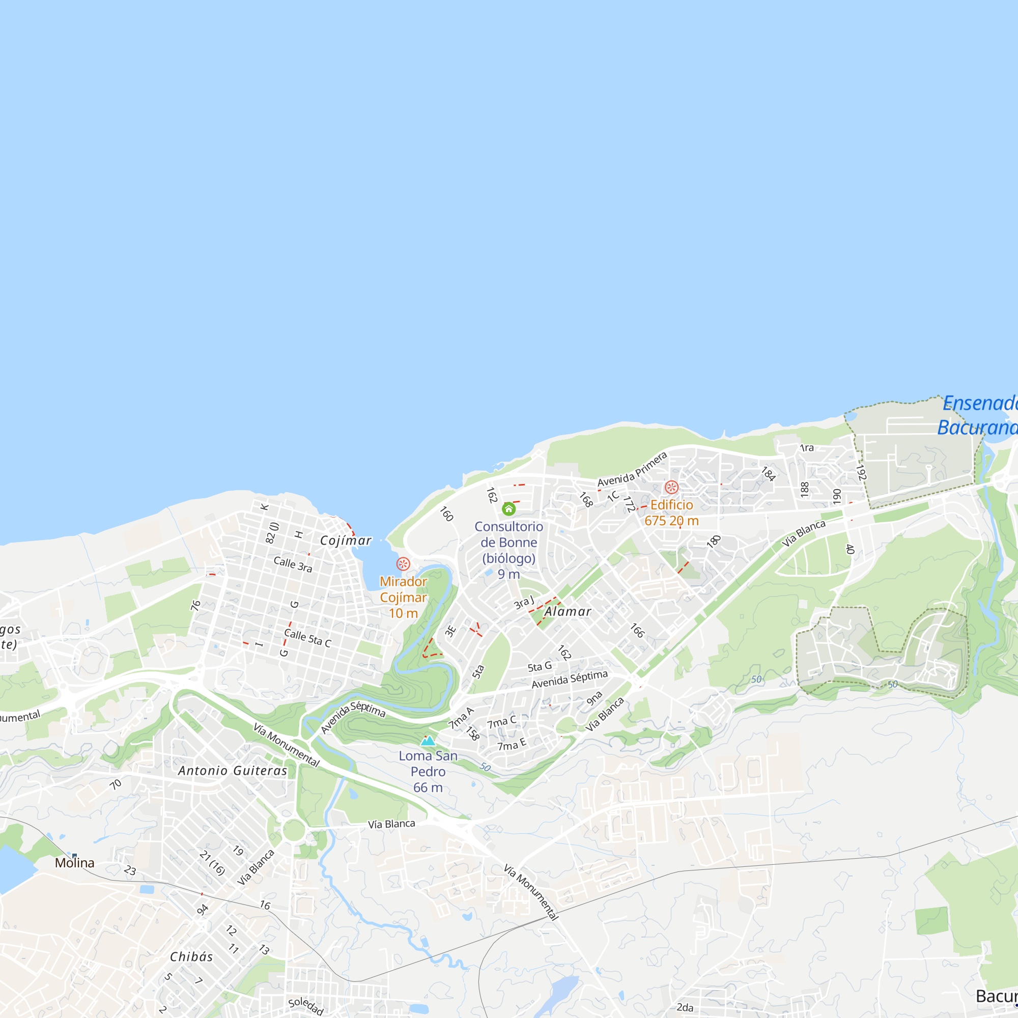 Consultorio de Bonne (biólogo) map