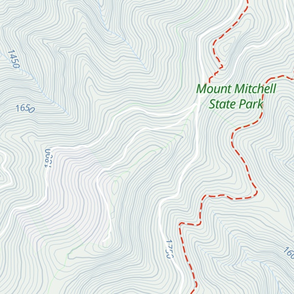 Map of Cherry Mountain