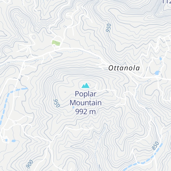 Map of Poplar Mountain