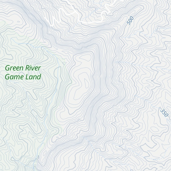 Map of McCraw Mountain