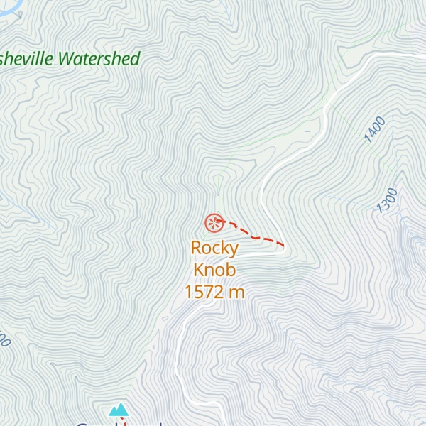 Map of Rocky Knob