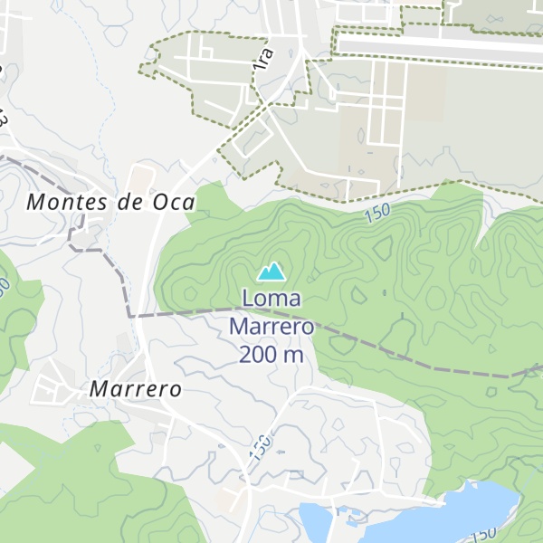 Map of Loma Marrero