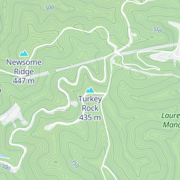Map of Turkey Rock