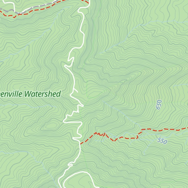 Map of Rocky Spur