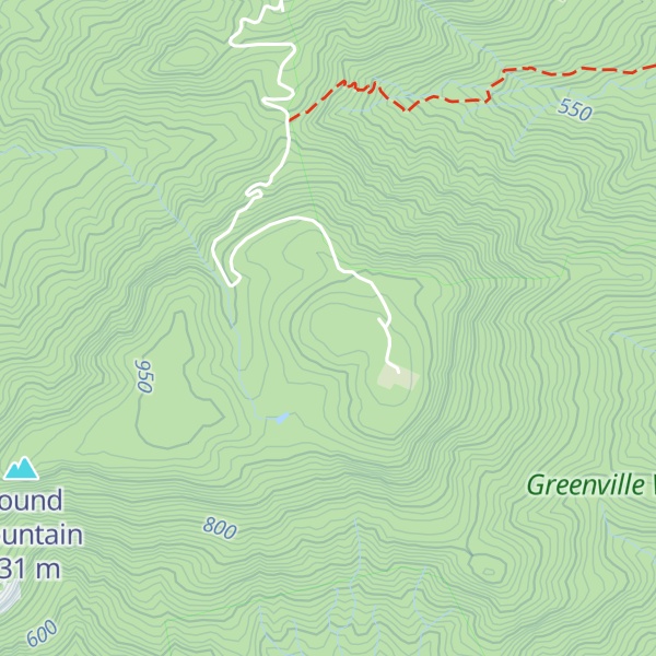 Map of Hogback Mountain