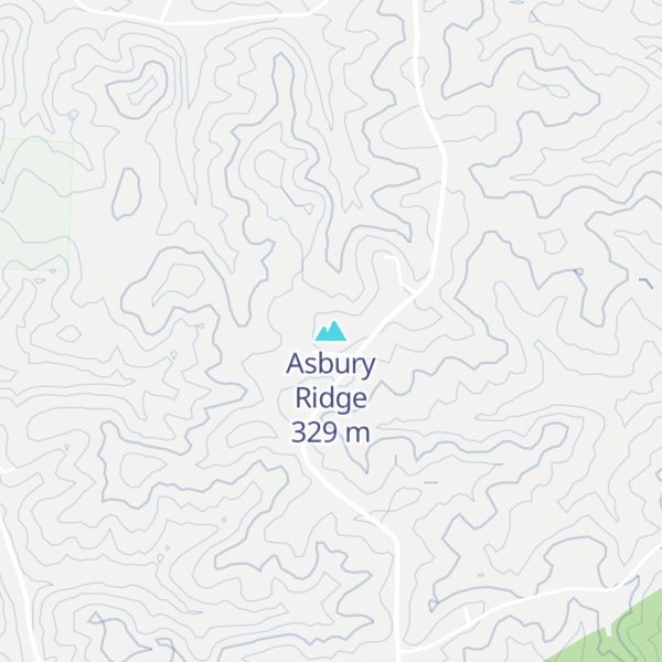 Map of Asbury Ridge