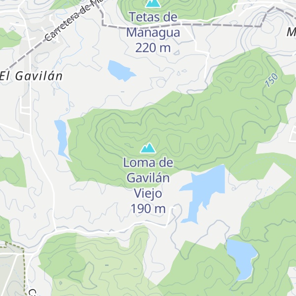 Map of Loma de Gavilán Viejo