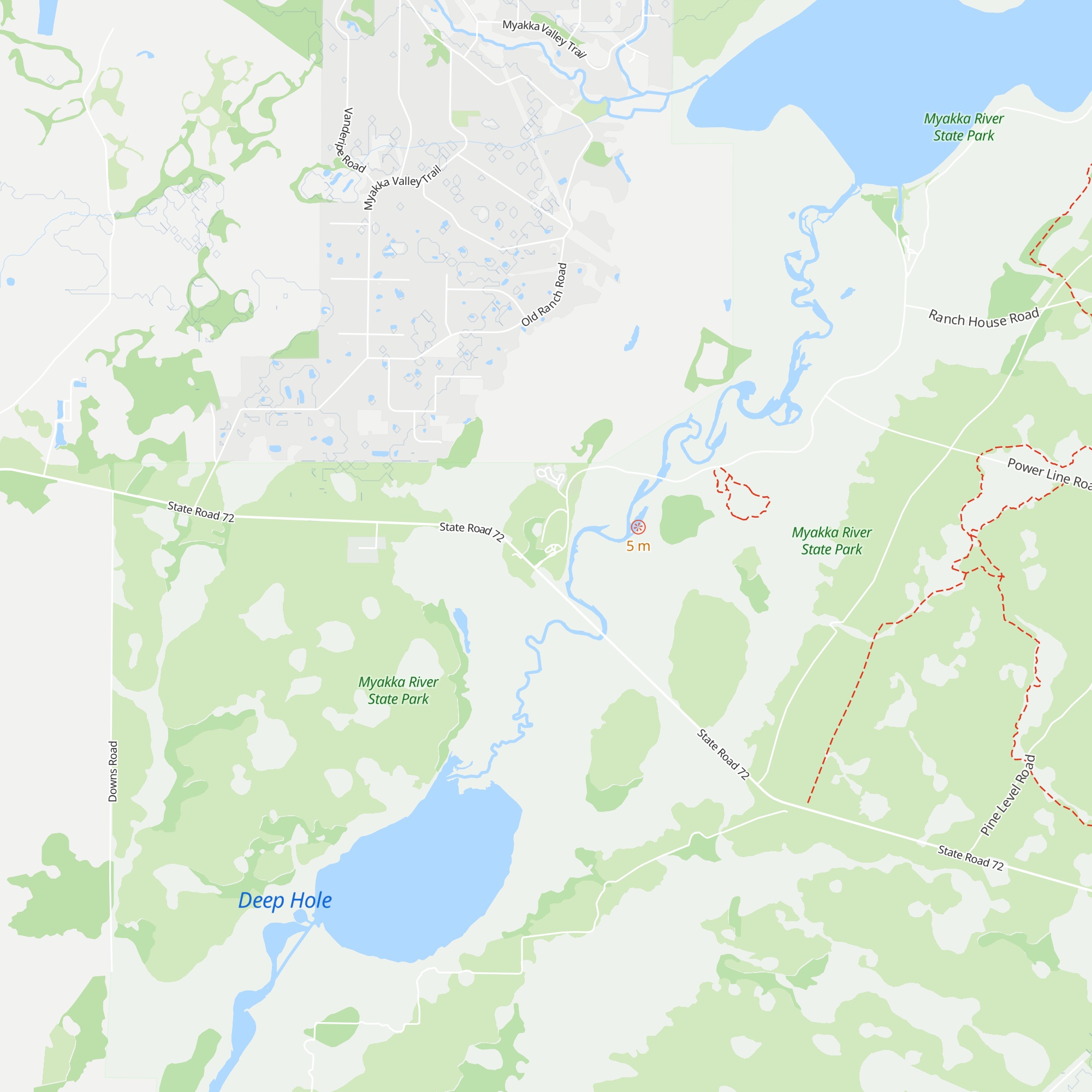 Visitor Center map