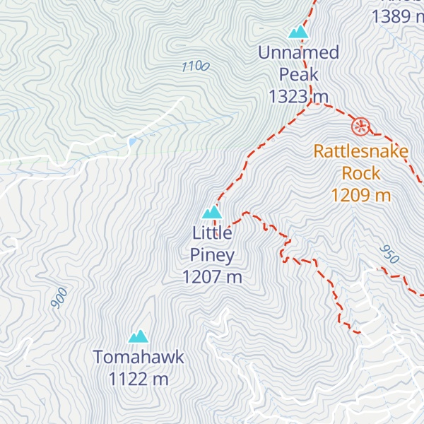 Map of Little Piney