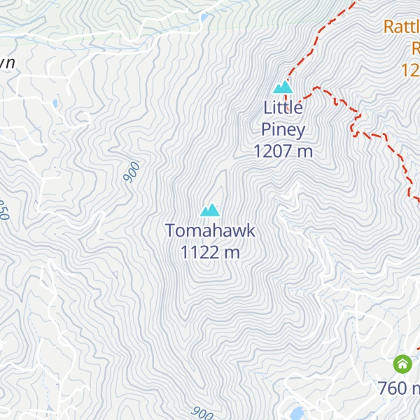 Map of Tomahawk
