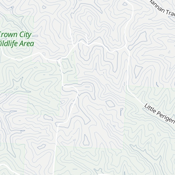 Map of Fairview Lookout