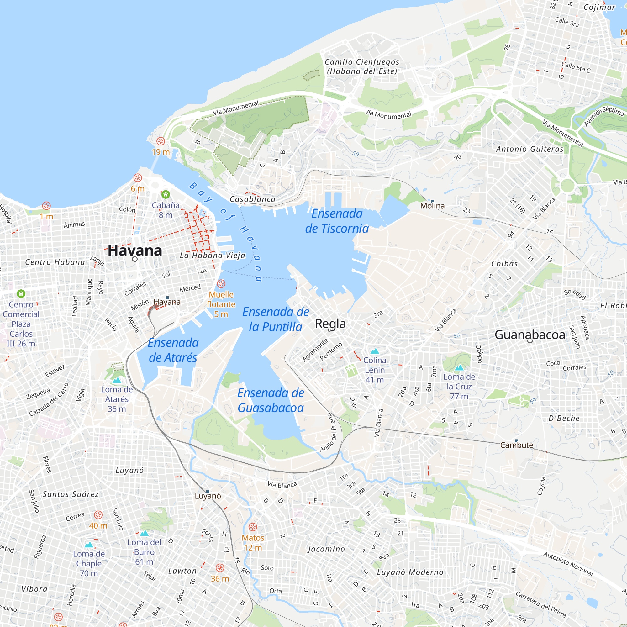 Casa Loly Vega & Osvaldito map
