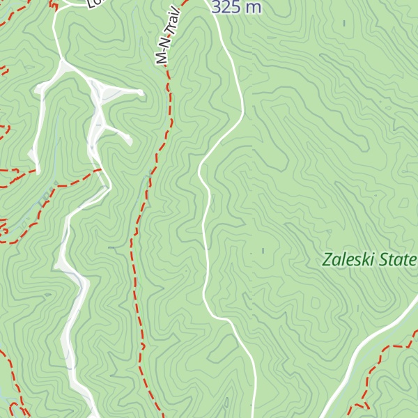Map of Irish Ridge
