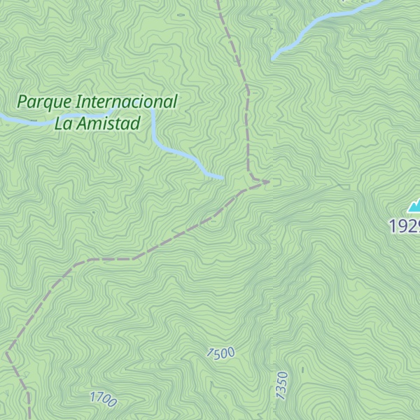 Map of Cerro Róbalo