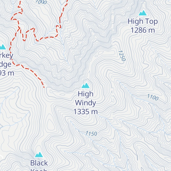 Map of High Windy