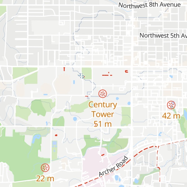 Map of UF Information