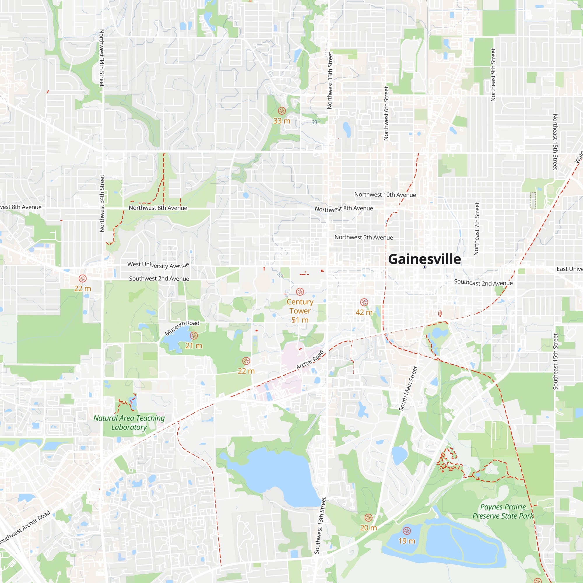 UF Information map