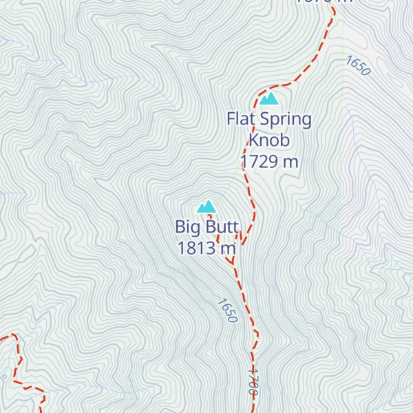 Map of Big Butt