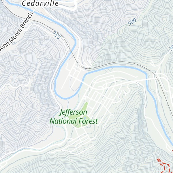 Map of Information Center