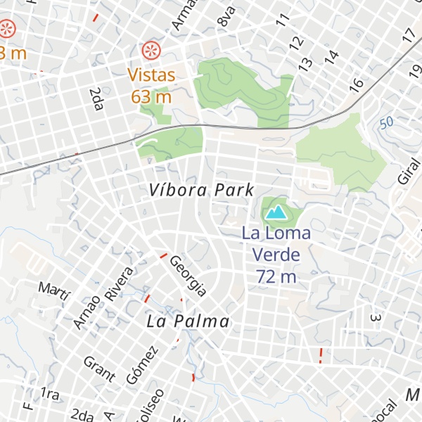 Map of Loma Blanca