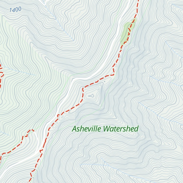 Map of Bullhead Mountain