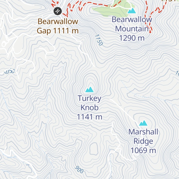 Map of Turkey Knob
