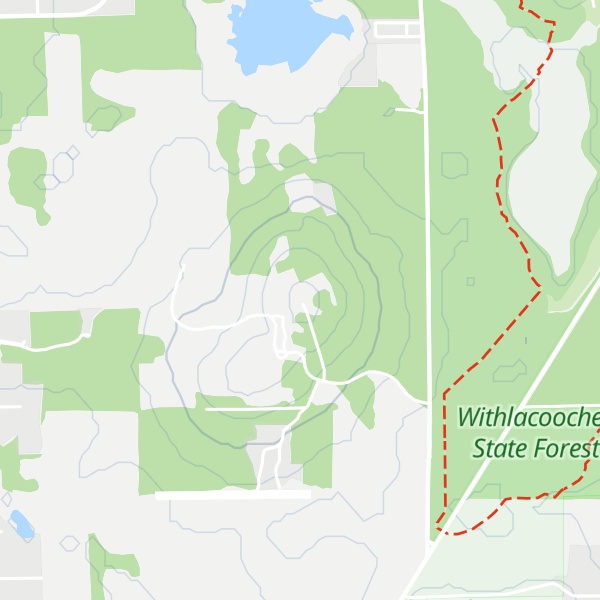 Map of Chinsegut Hill