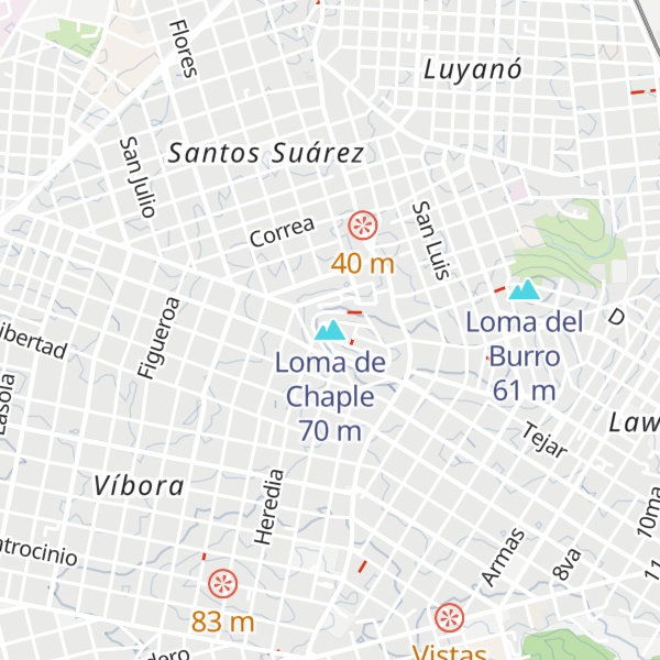 Map of Loma de Chaple