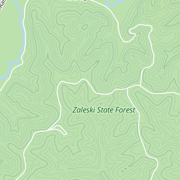 Map of Atkinson Ridge