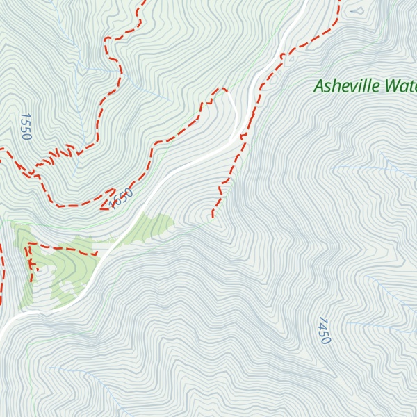 Map of Craggy Dome