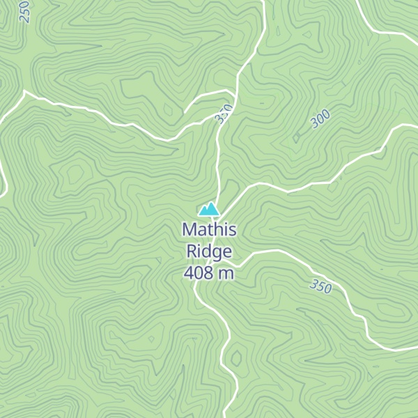Map of Mathis Ridge