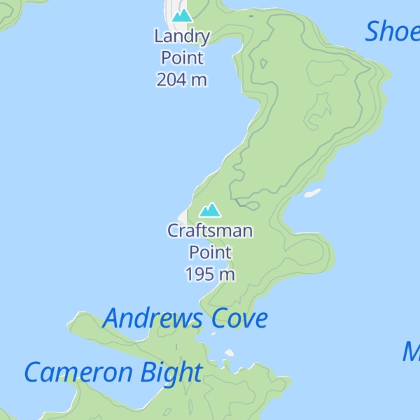 Map of Craftsman Point