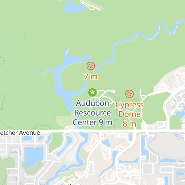 Map of Audubon Rescource Center
