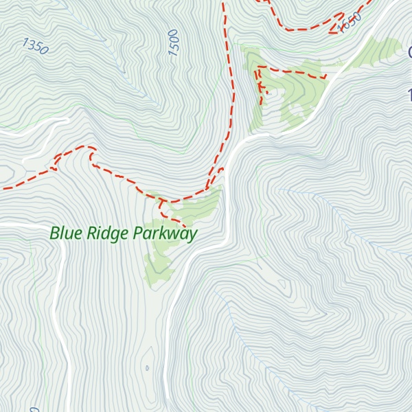 Map of Craggy Gardens