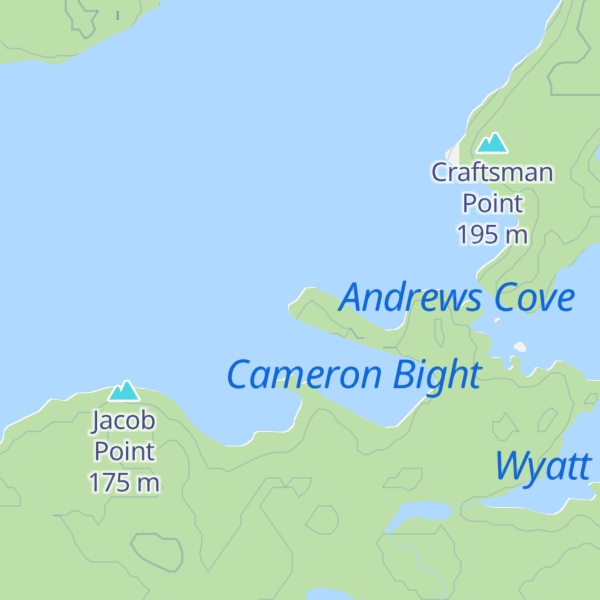 Map of King Point