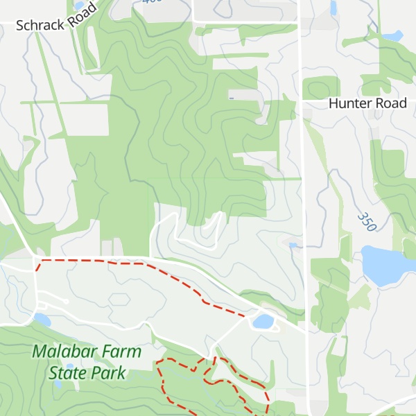 Map of Mt. Jeez Overlook