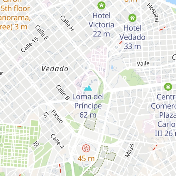 Map of Loma del Príncipe