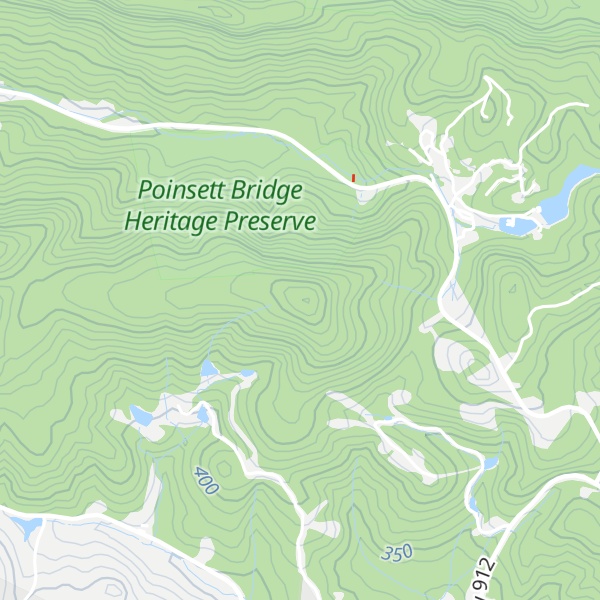 Map of Calahan Mountain