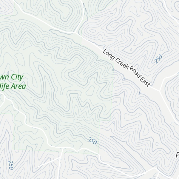 Map of Dillon Ridge
